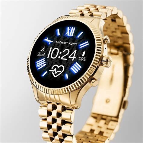 michael kors smartwatch review lexington 2|michael kors chronograph gold.